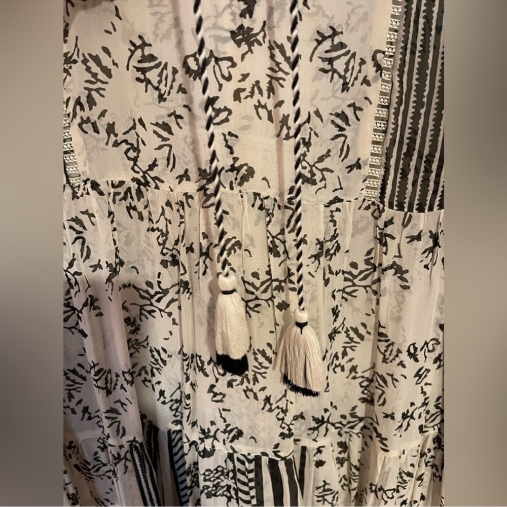 Anthropologie tiered talulah boho maxi dress - Picture 6 of 8